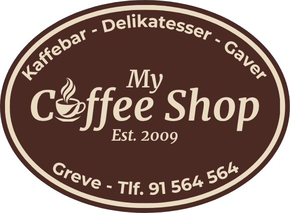 My Coffee Shop — Kaffebar, Delikatesser, Gaver, Greve, est. 2009
